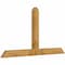 Ekena Millwork Portland Rough Sawn Timber Gable Bracket, Western Red Cedar, 84"W x 45"H x 4"D x 6"F, 13/12 Pitch GBW084X45X0406POR00RWR - alternate 4